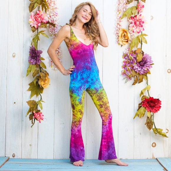 Tie Dye Jumpsuit Warrior Within Designs - Picture 1 of 12